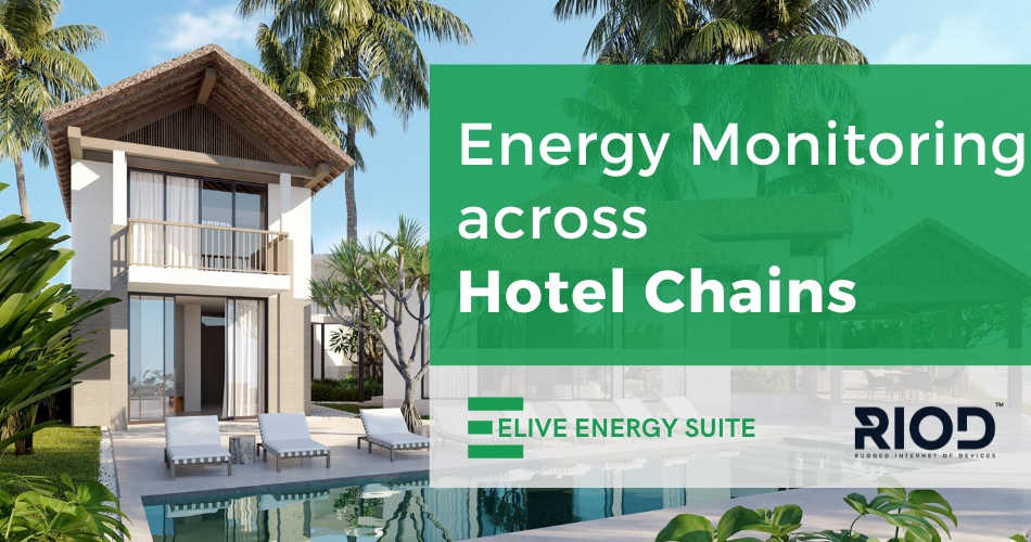 Energy consumption across hotel chain